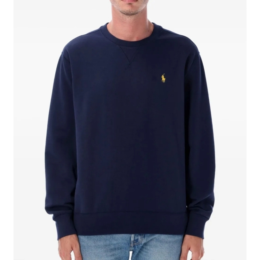 Ralph Lauren Double Knit Logo Sweatshirt XxL Like New